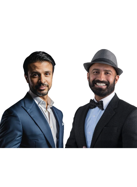 commercial realtors ped naimi and vinod bashir